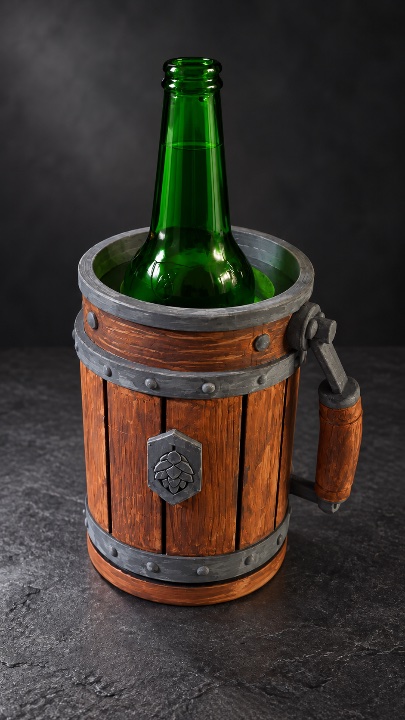 Bierflaschen Kühler